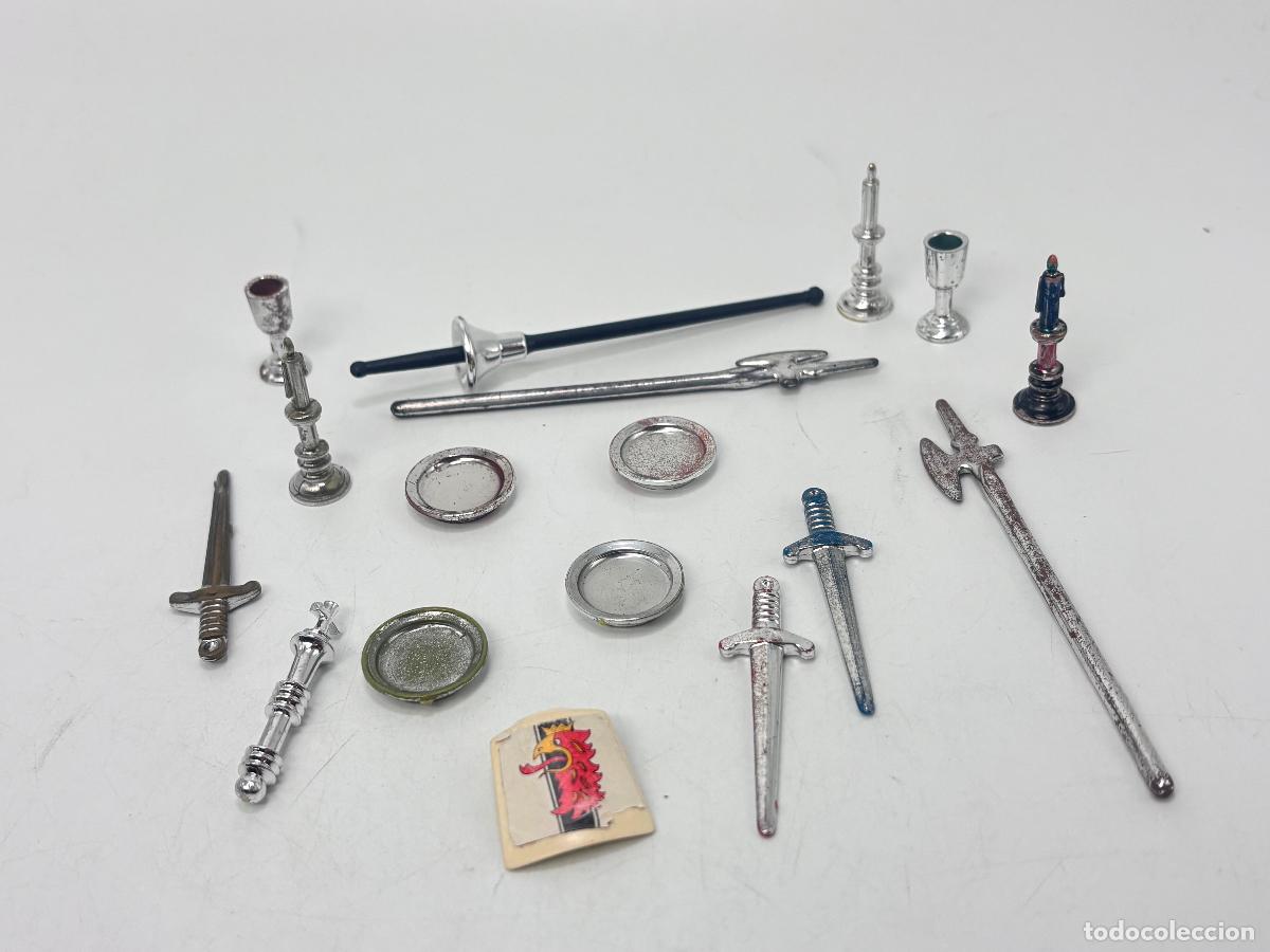 Playmobil: Playmobil lote plato espada lanza medieval