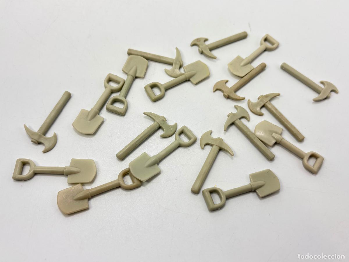 Playmobil: Playmobil lote pala hacha beige