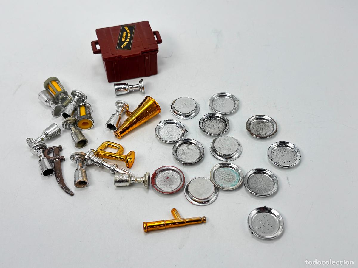 Playmobil: Playmobil lote ba&uacute;l plato catalejo cromado