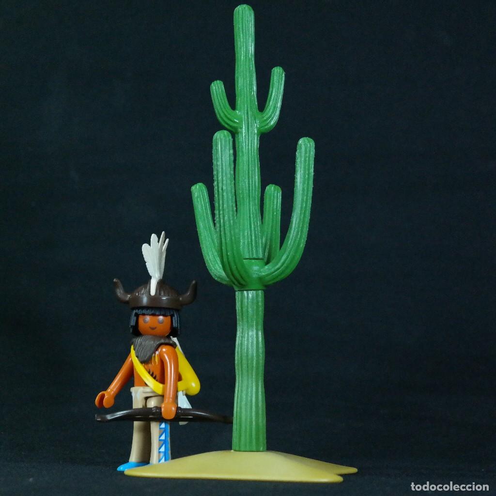 Playmobil: Playmobil indio con cactus ☼