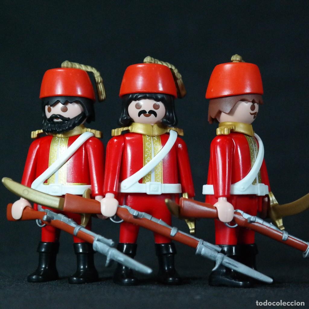 Playmobil: Playmobildos tres soldados turcos ☼