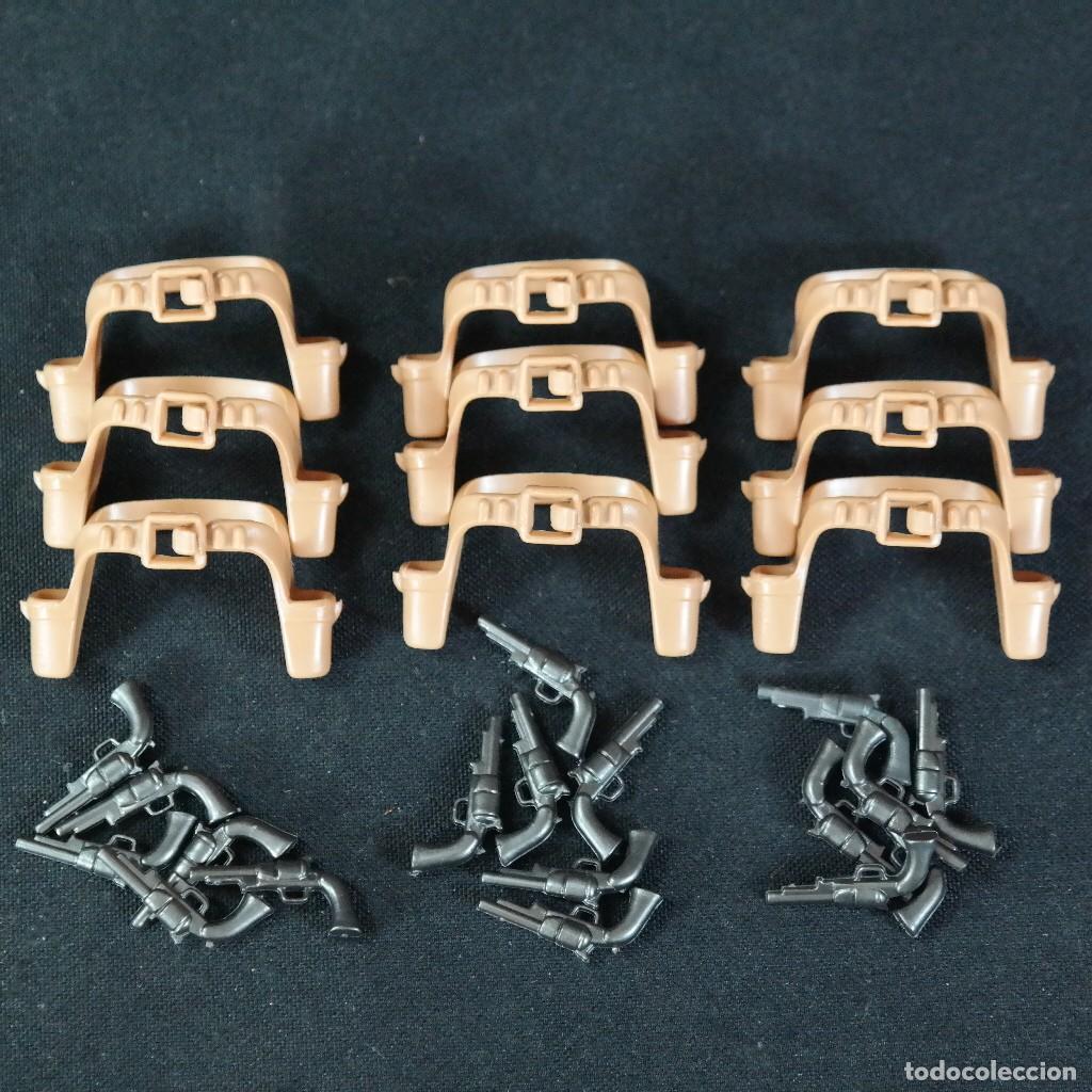 Playmobil: Playmobil 9 cinturones vaqueros con revolveres ☼