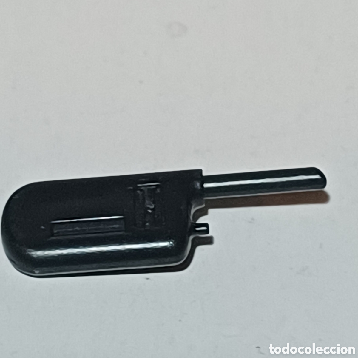 Playmobil: Pieza playmobil emisora de mano walkie talkie negro policia rescate