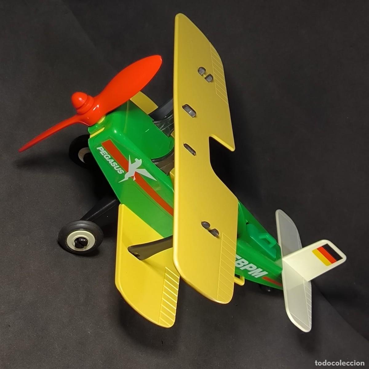 Playmobil: Playmobil biplano verde ☼