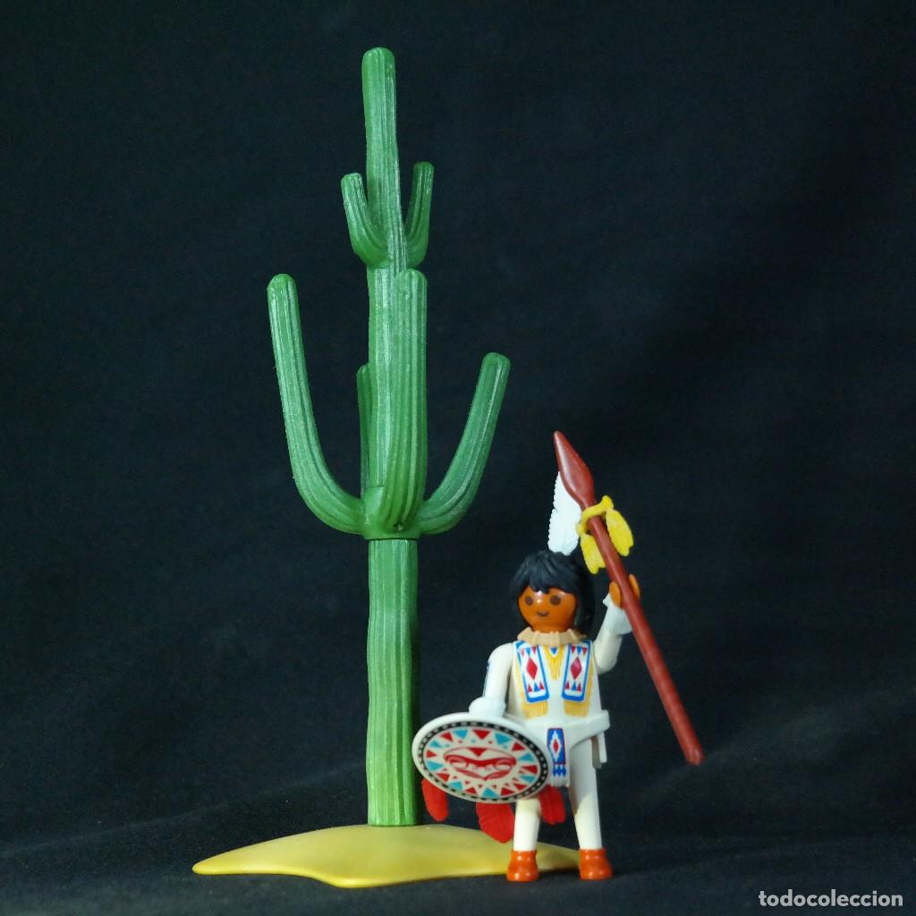 Playmobil: Playmobil indio con cactus ☼