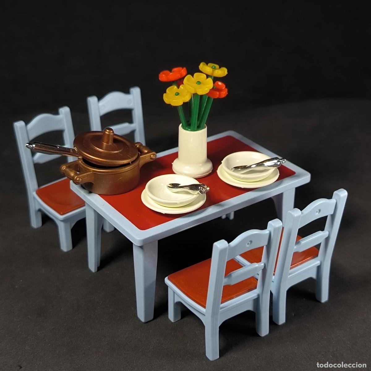 Playmobil: Playmobil mesa con sillas ☼