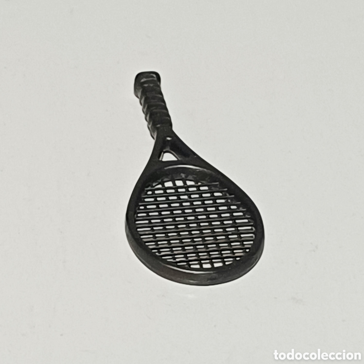 Playmobil: Pieza playmobil N&deg; 30069700 raqueta de tenis negra deporte