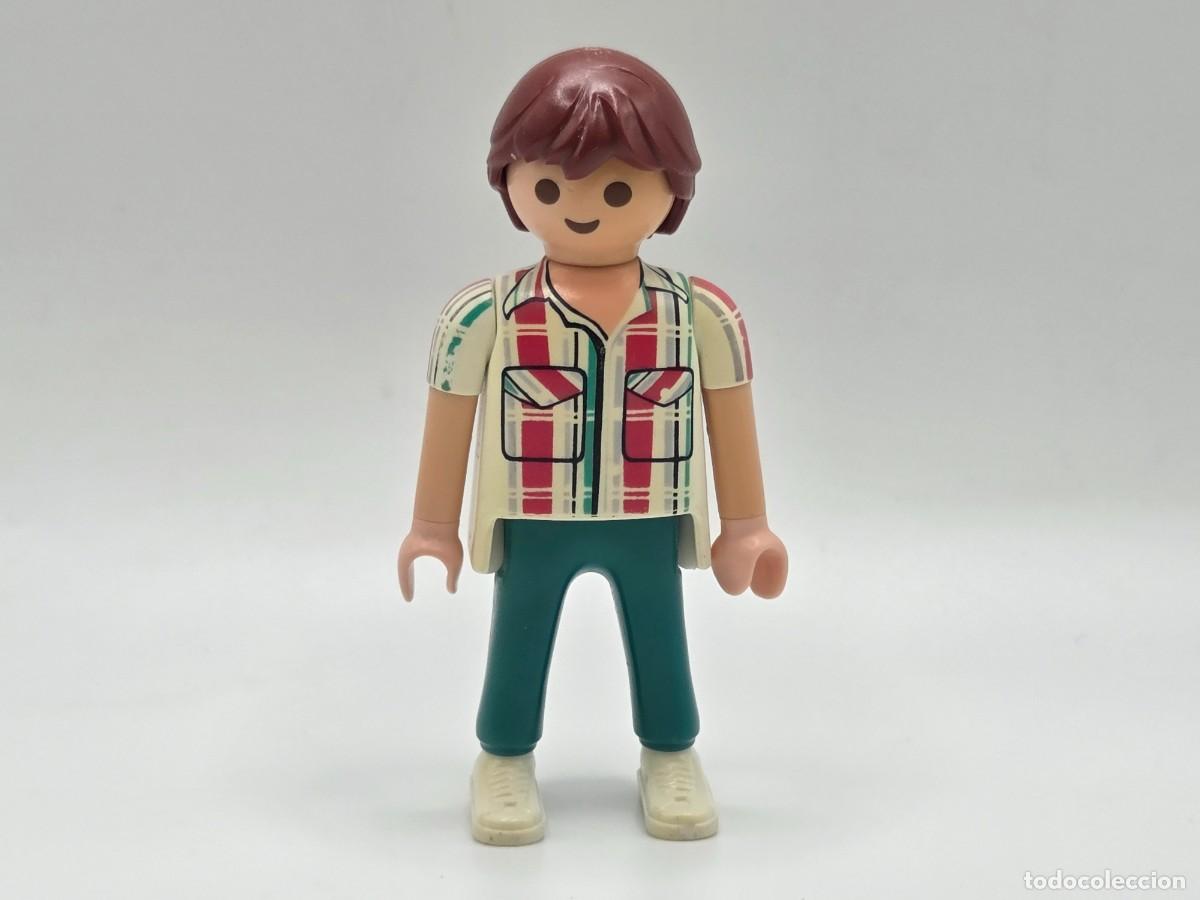 Playmobil: PLAYMOBIL CHICO AUTOCARAVANA REF. 4859