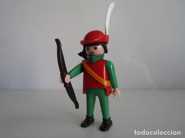 Playmobil: DIFICIL ARQUERO MEDIEVAL ESPECIAL ANTIGUO FESTIN MEDIEVAL PLAYMOBIL