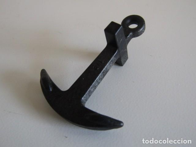 Playmobil: DIFICIL ANCLA NEGRA PL&Aacute;STICO GALEON GOLETA PIRATA COLONIAL PLAYMOBIL