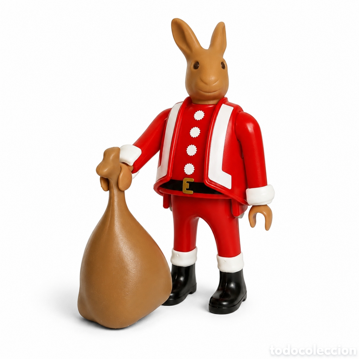 Playmobil: Playmobil conejo con traje de Santa Claus
