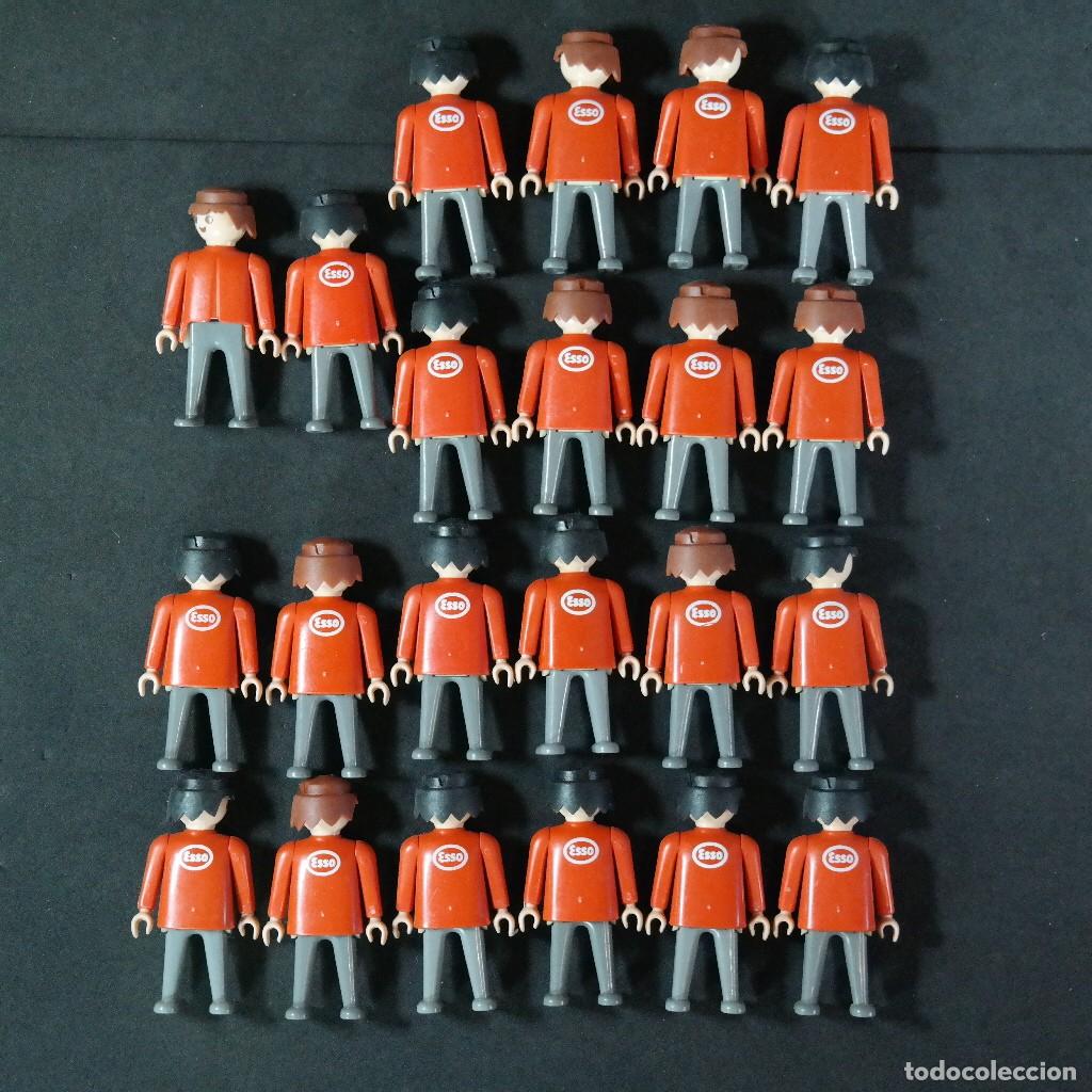Playmobil: Playmobil 23 figuras de gasolinera ESSO ☼