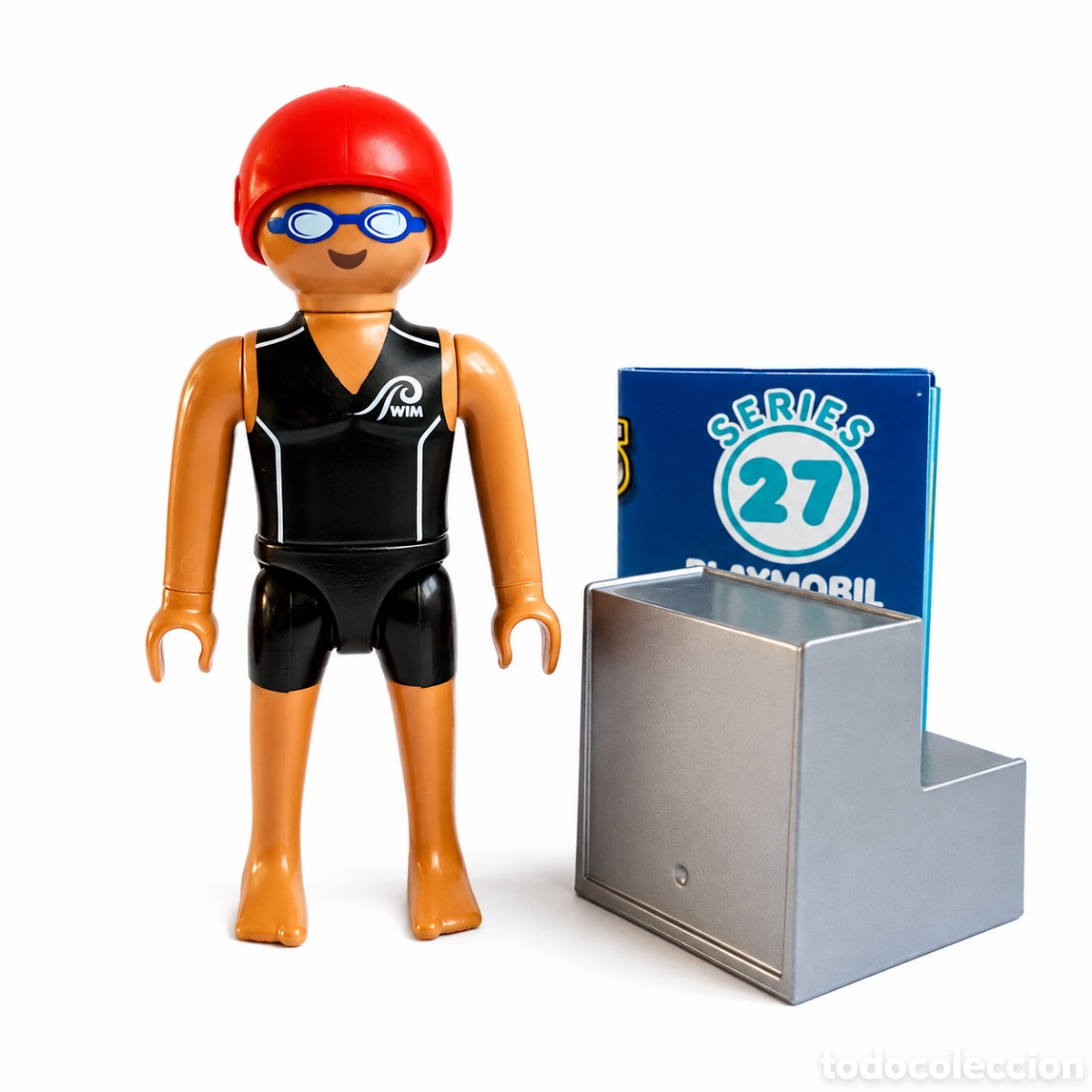 Playmobil: Playmobil nadador con caj&oacute;n