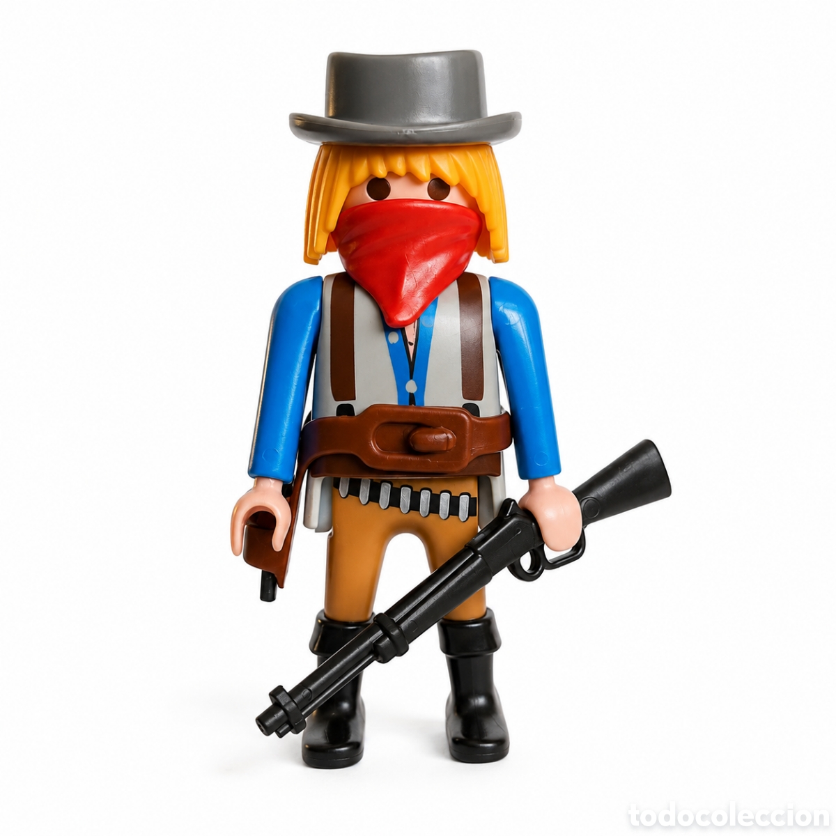 Playmobil: Playmobil figura atracador de bancos del Oeste