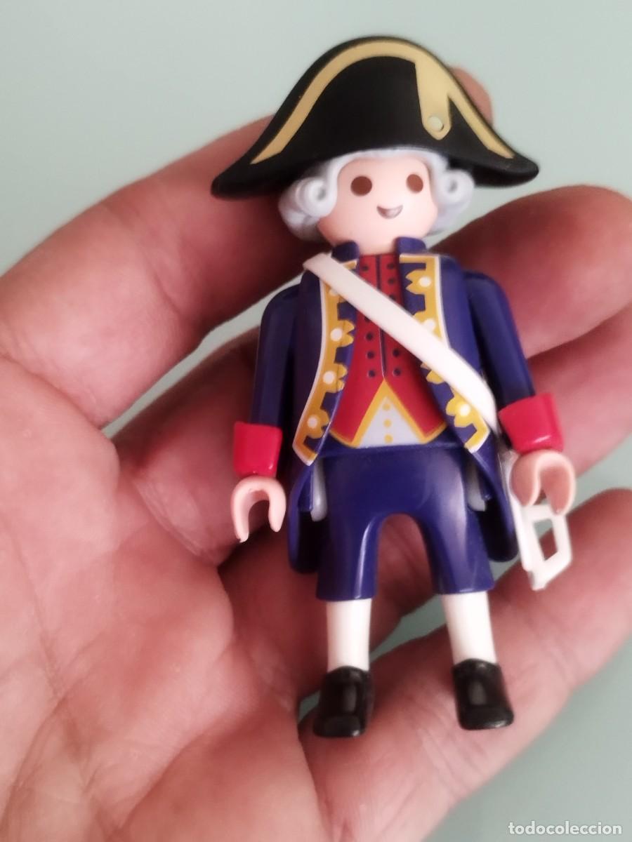 Playmobil: Figura Playmobil. Soldado frances de epoca. Barco, calavera.