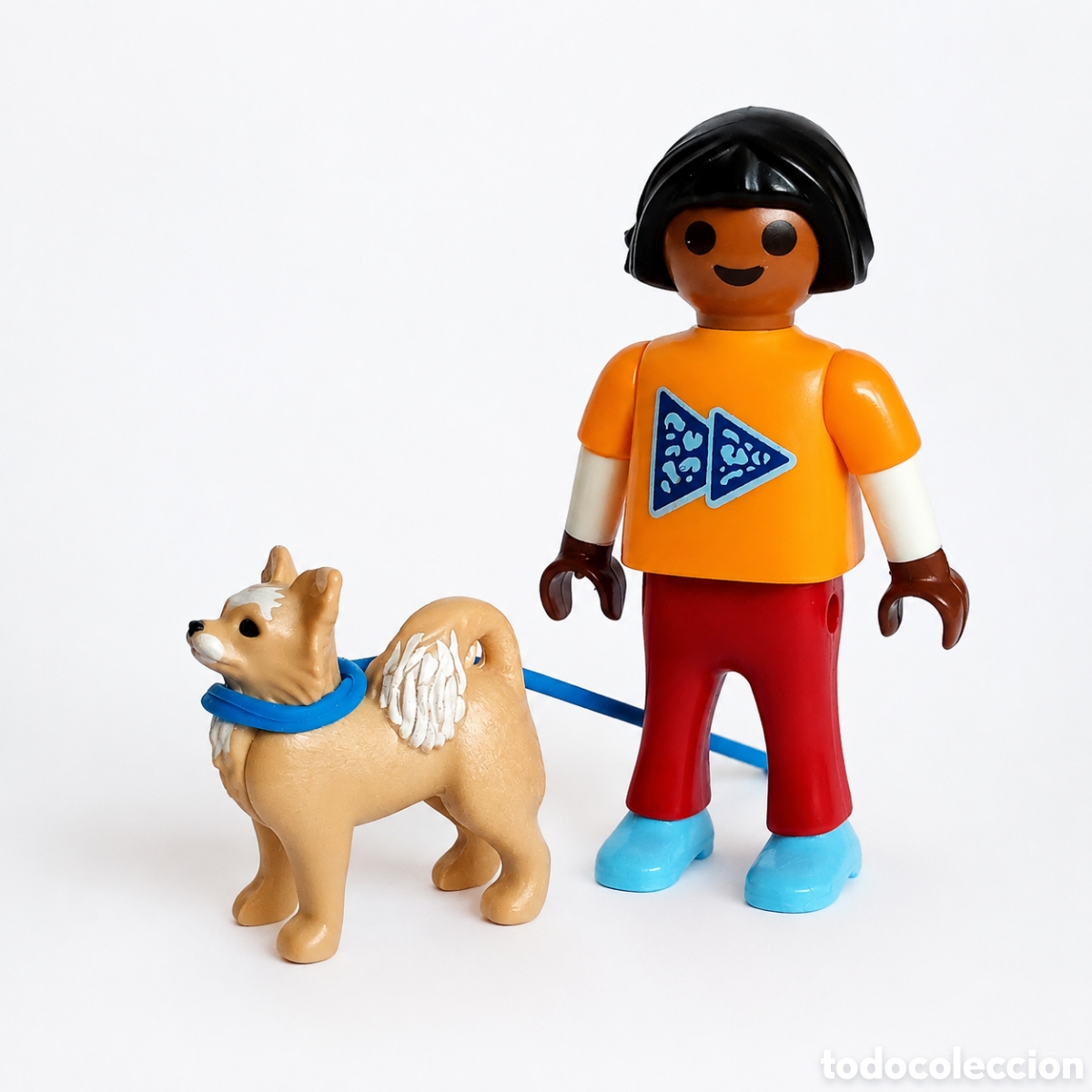 Playmobil: Playmobil ni&ntilde;a con perro
