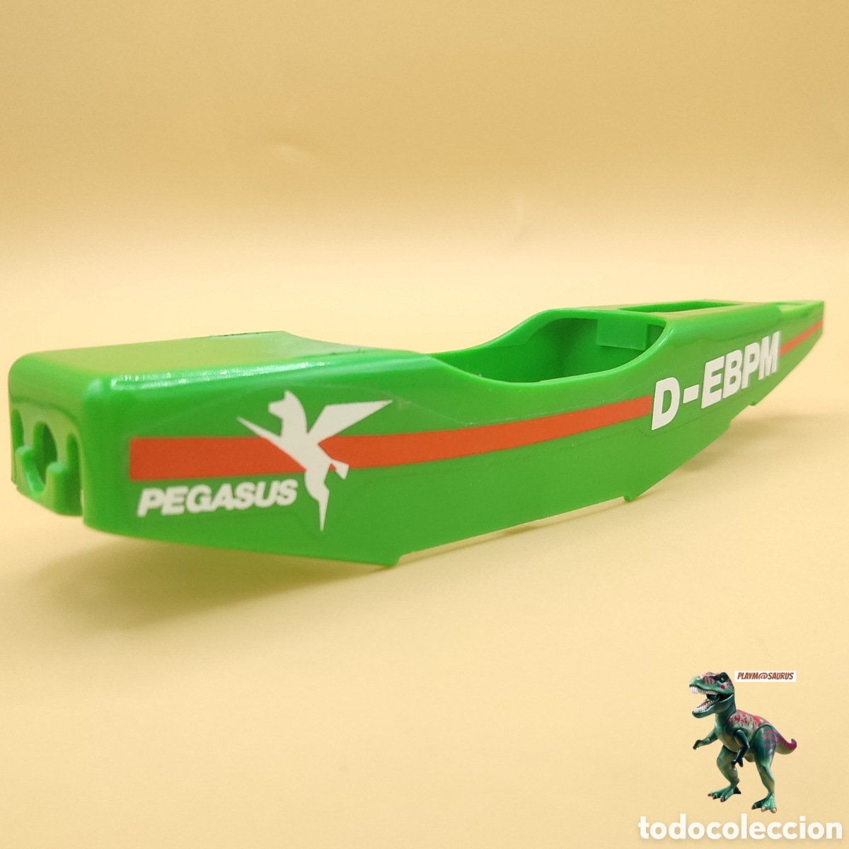Playmobil: Playmobil avion biplano fuselaje verde chasis carroceria 3246 7726 3676 7305 pegaso pegasus
