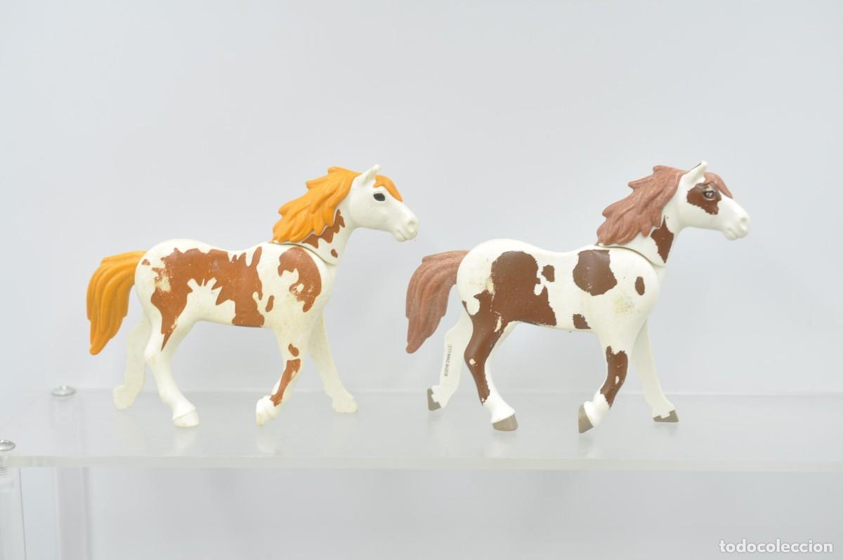 Playmobil: wsk099 Playmobil, 2 caballos