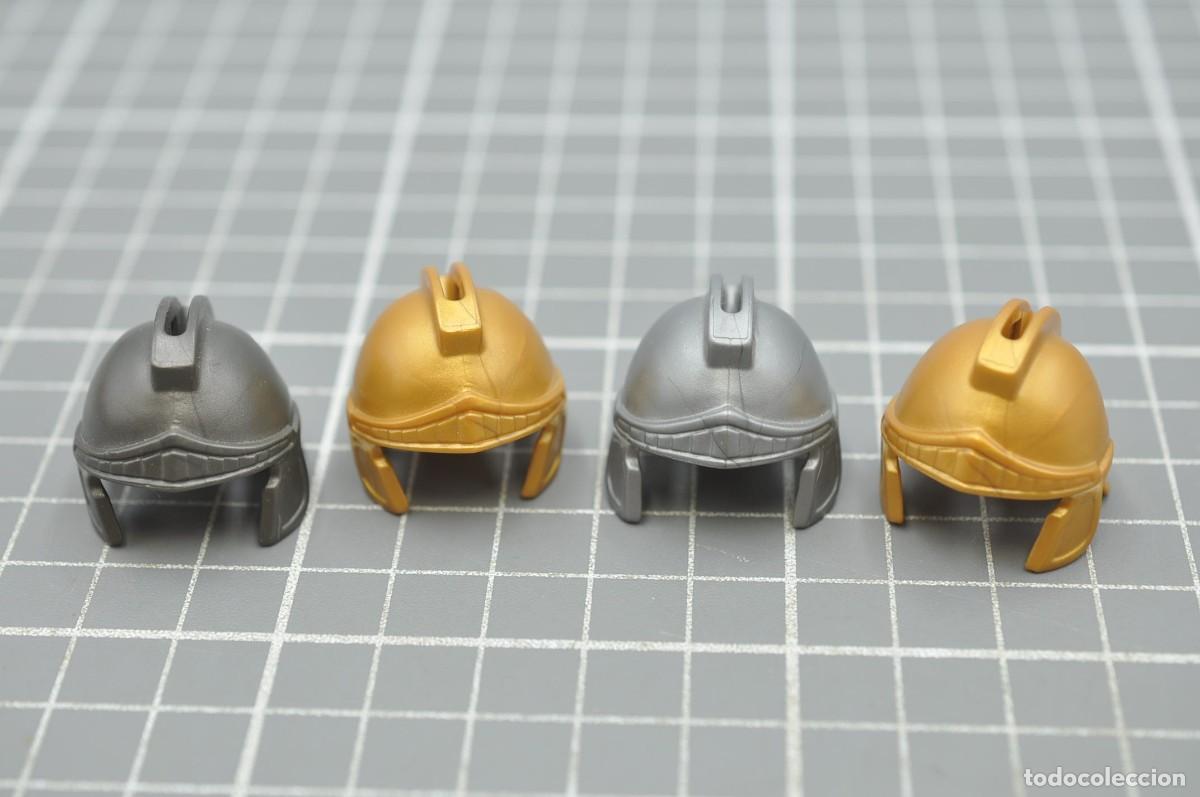 Playmobil: wsk099 Playmobil, 4 cascos romanos