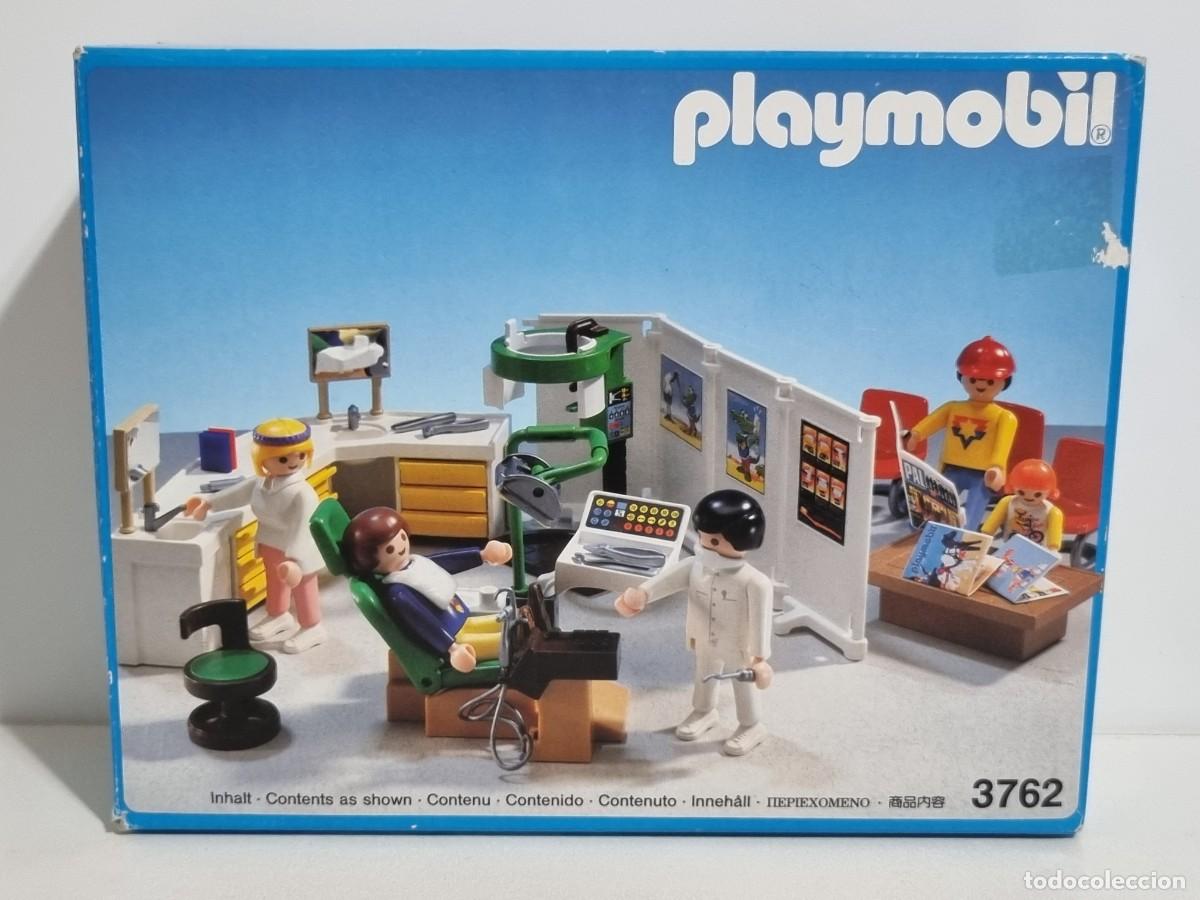 Playmobil: Playmobil 3762 Antigua Clinica Dental Dentista Consulta Medico Sala Espera