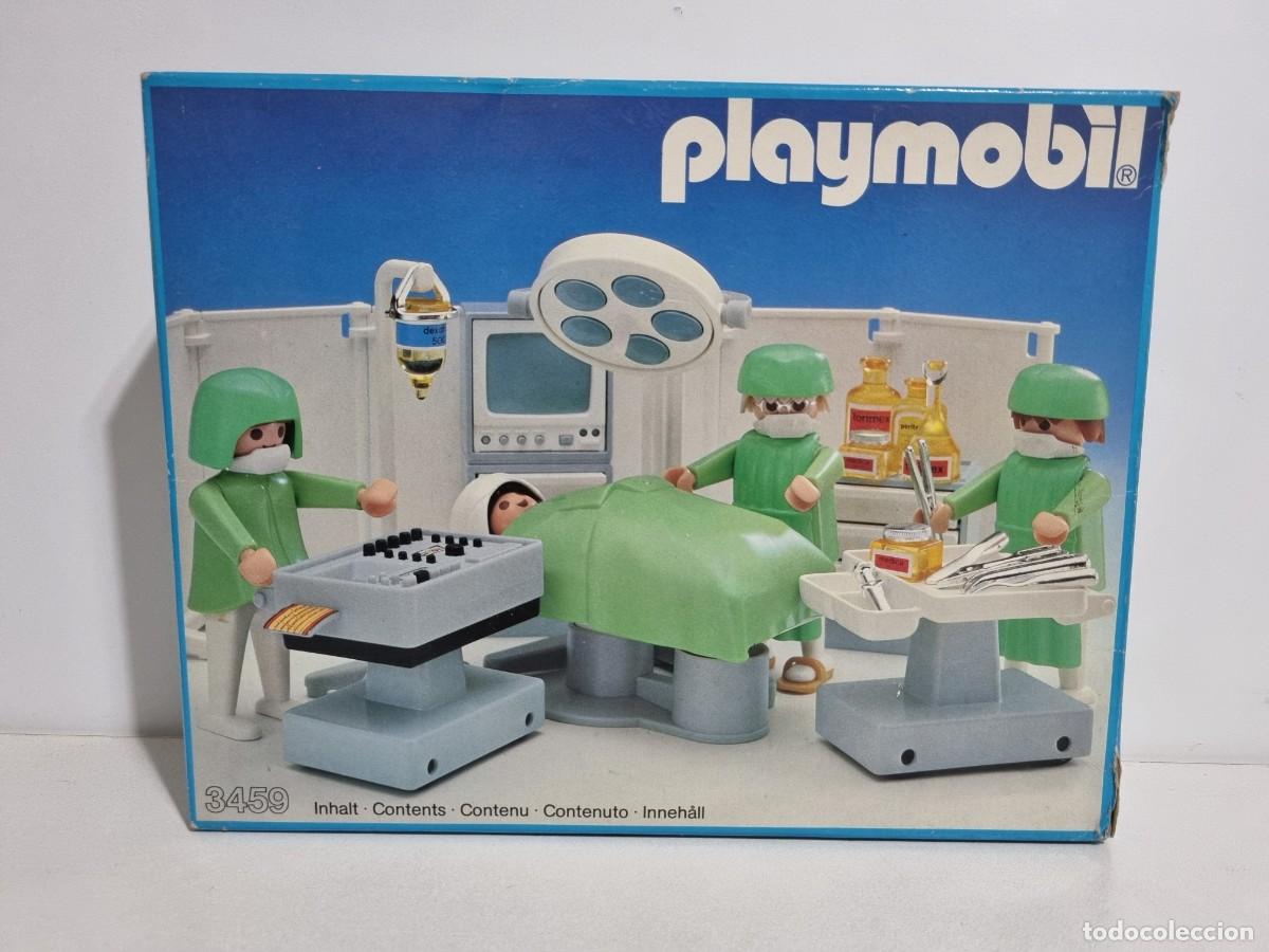 Playmobil: Playmobil 3459 Set Antiguo Sala Hospital Quirofano Medico Cirujano Enfermero