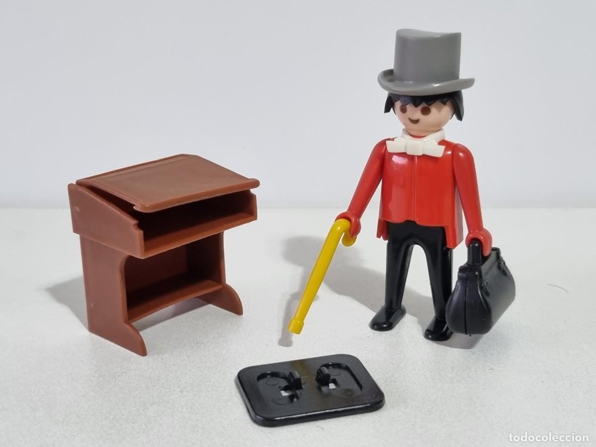 Playmobil: Playmobil 3346 Victoriano Se&ntilde;or Banquero Caballero Banco Bank Oeste Western
