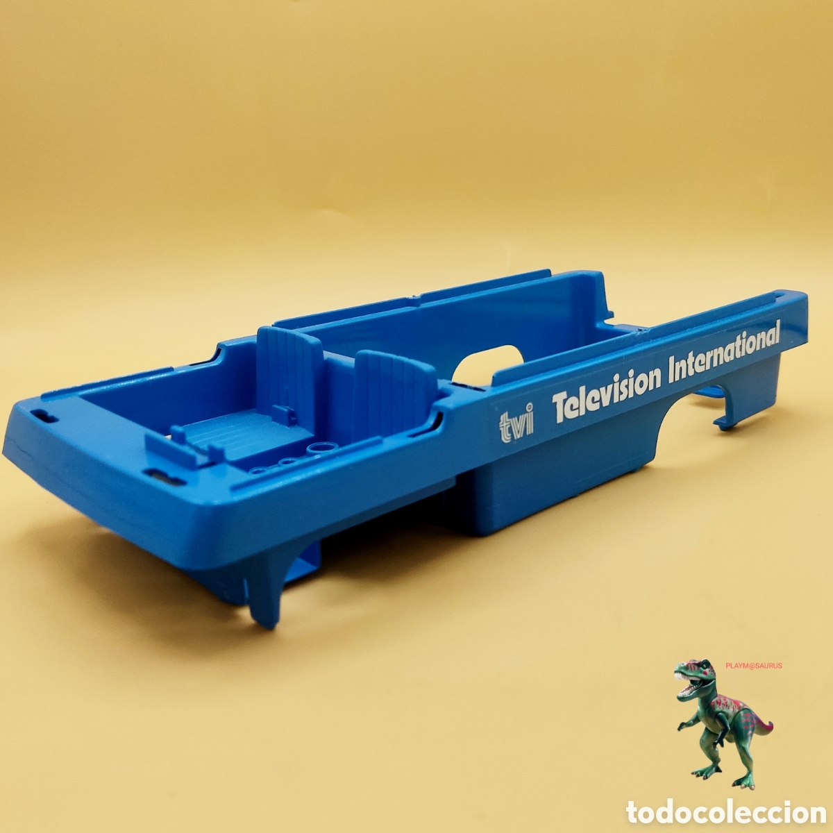 Playmobil: Playmobil carroceria azul tvi tv 3521 3530 Karosserie body blue carrosserie bleu televisio furgoneta