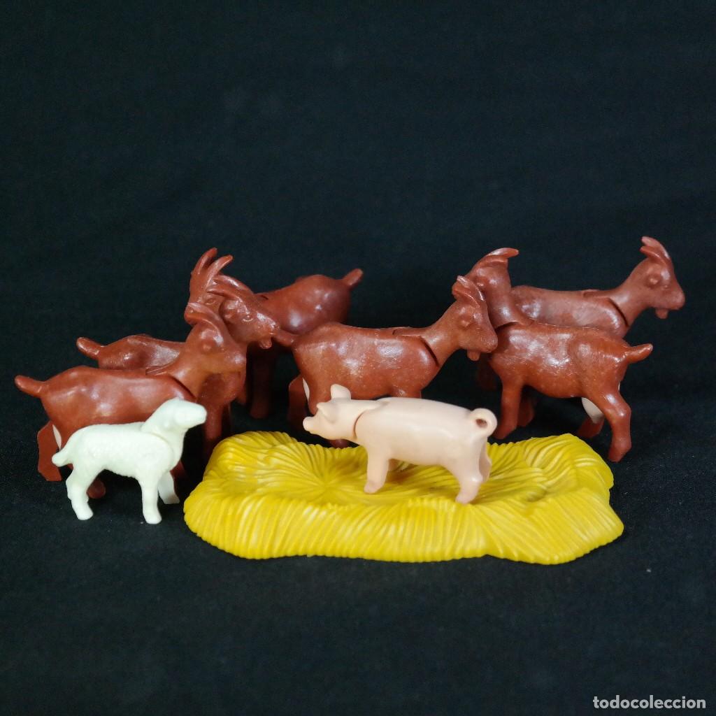 Playmobil: Playmobil cabras con corderito y chanchito ☼