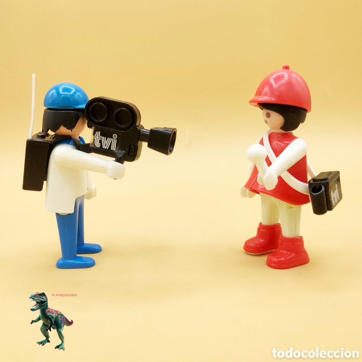 Playmobil: Playmobil tvi reportera camara de television periodista 3571 3364 3414 3469 3530 3531 3676