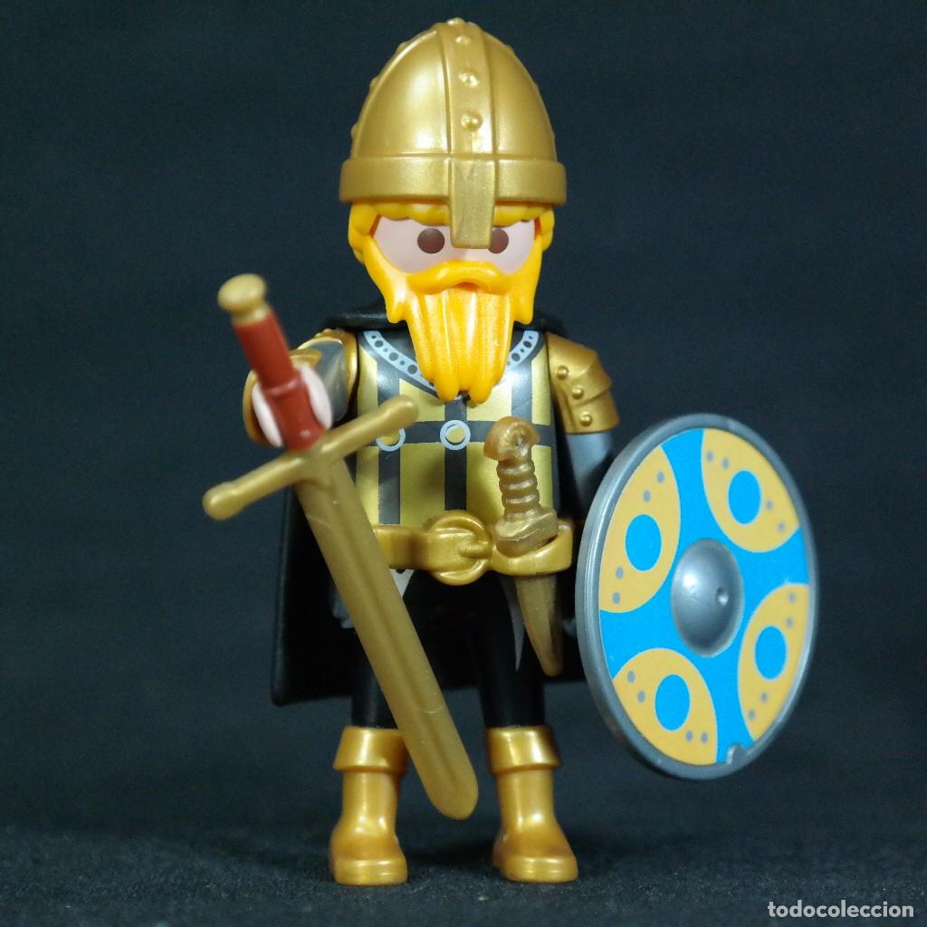 Playmobil: Playmobil vikingo con casco dorado ☼