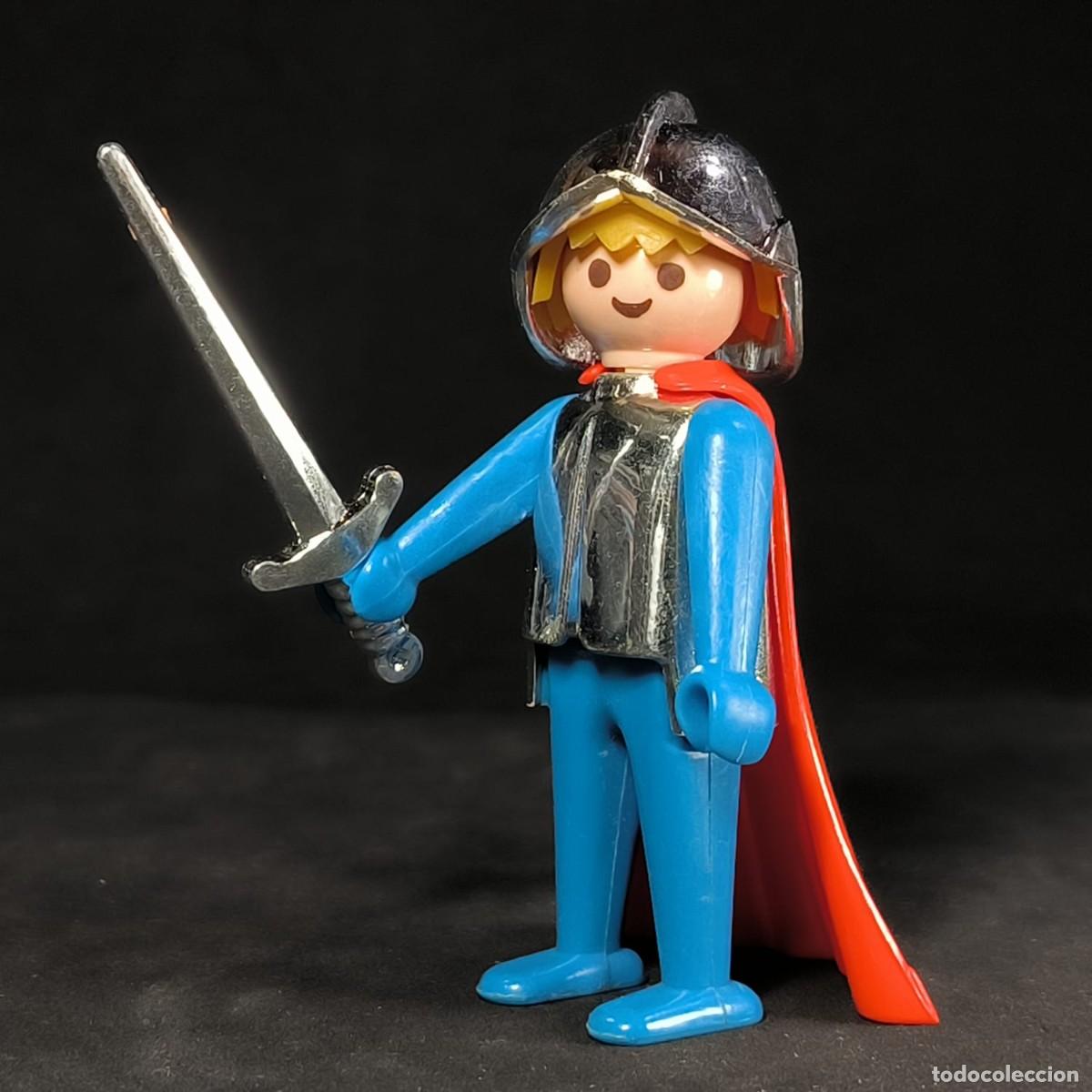 Playmobil: Playmobil caballero medieval cromado ☼