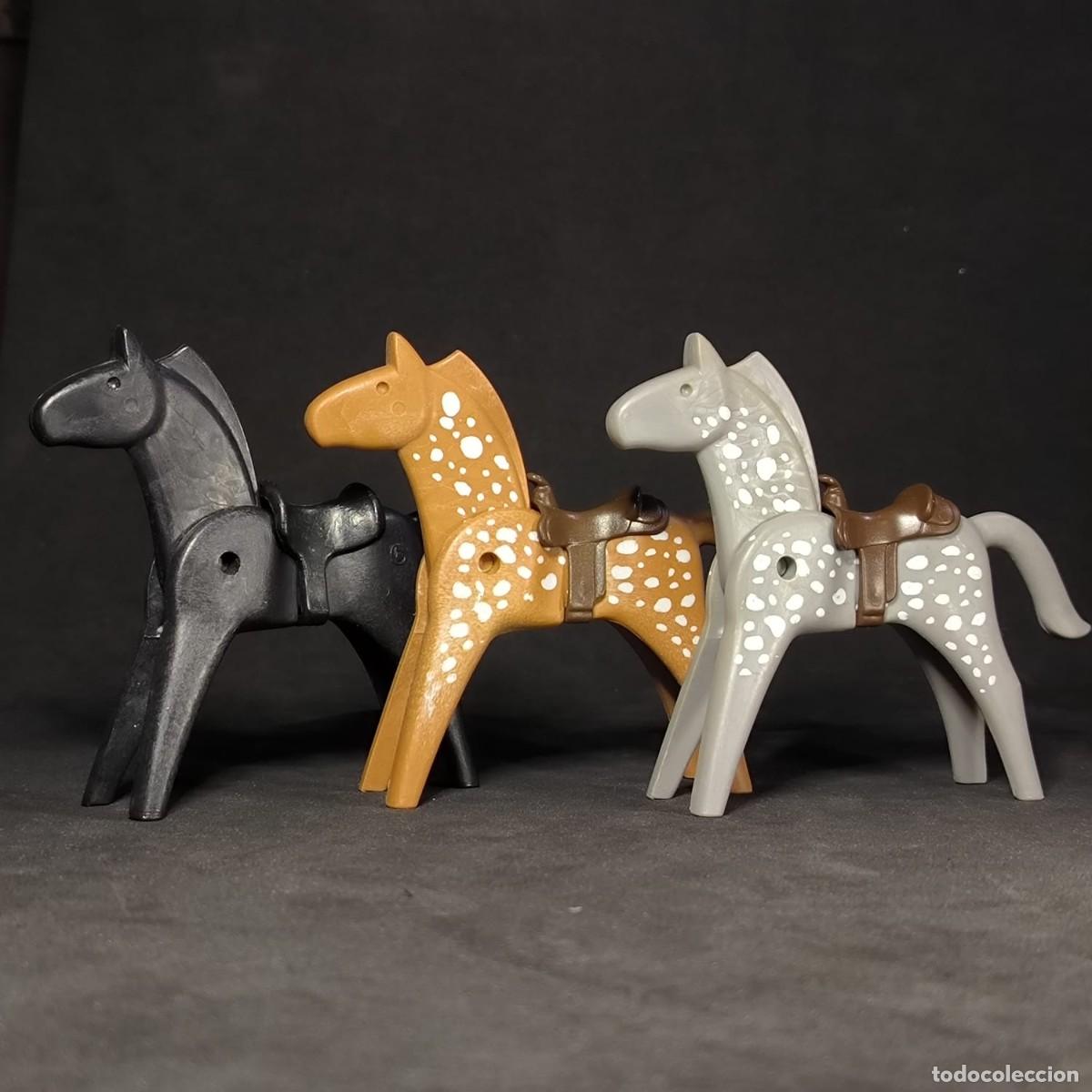 Playmobil: Playmobil 3 caballos ☼