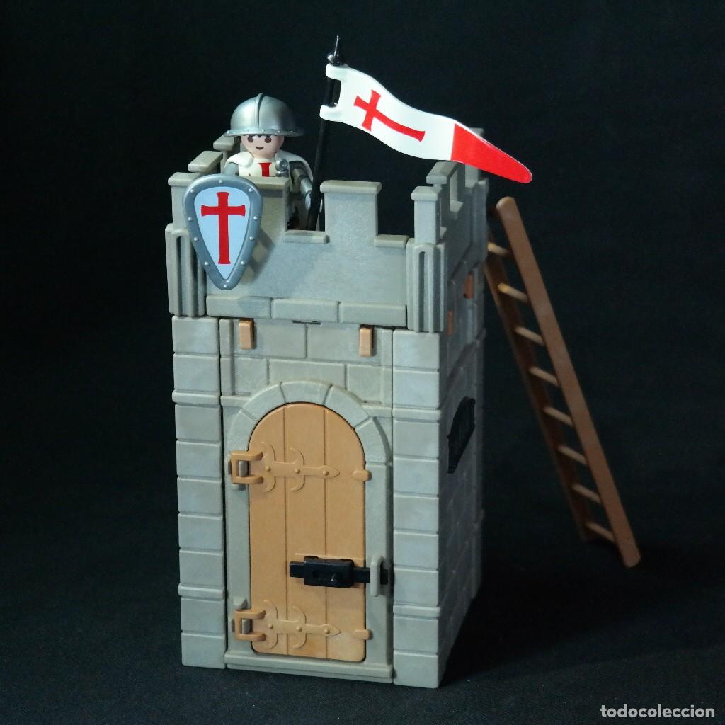 Playmobil: Playmobil torre con caballero cruzado ☼
