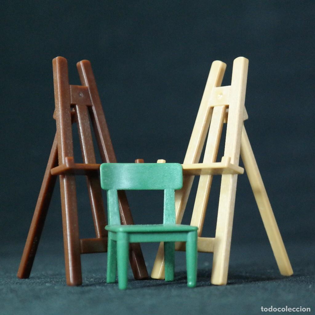 Playmobil: Playmobil dos atriles con silla ☼