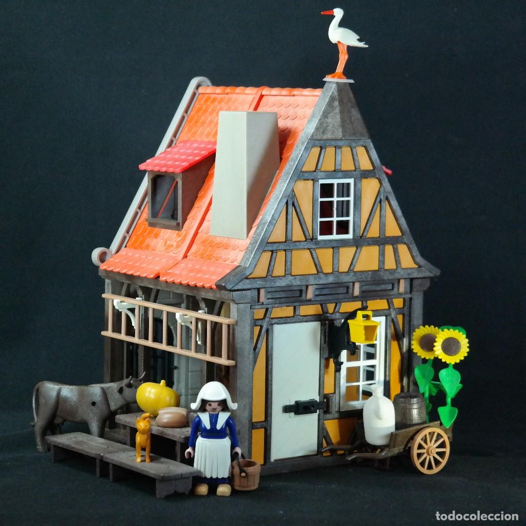 Playmobil: Playmobil casa medieval con figura, animales y accesorios ☼