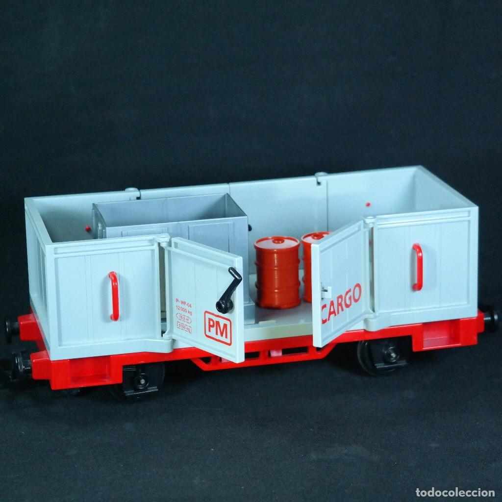Playmobil: Playmobil vagon de carga gris ref.5264 ☼