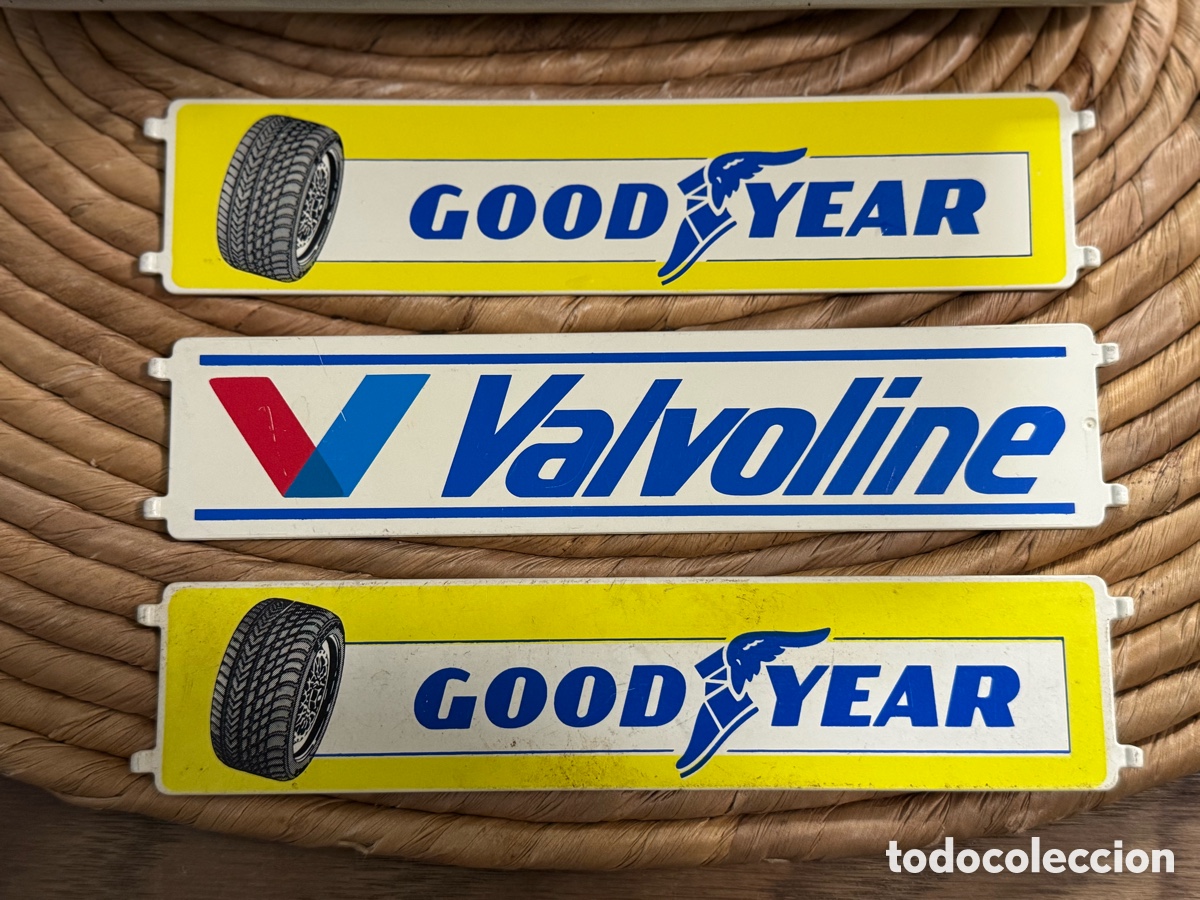Playmobil: Playmobil Carteles Goodyear Valvoline Champion