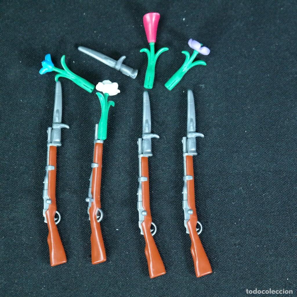 Playmobil: Playmobil cuatro rifles ☼