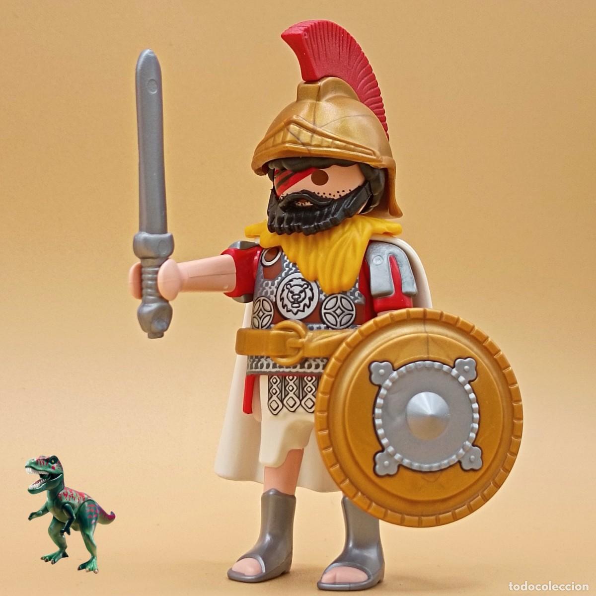 Playmobil: Playmobil figura Anibal Barca general cartagines cartago punico guerrero soldado romano