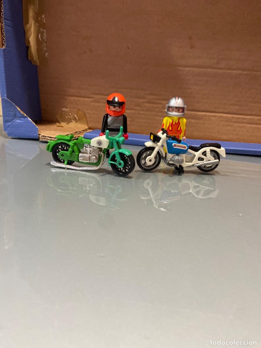 Playmobil: Lote playmobil moteros