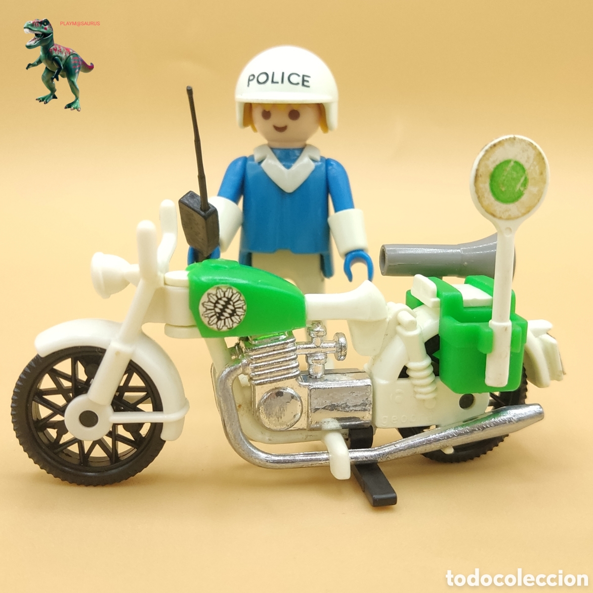 Playmobil: Playmobil policia motorizado moto agente oficial trafico motorista motocicleta 3572 3208 3226 3401
