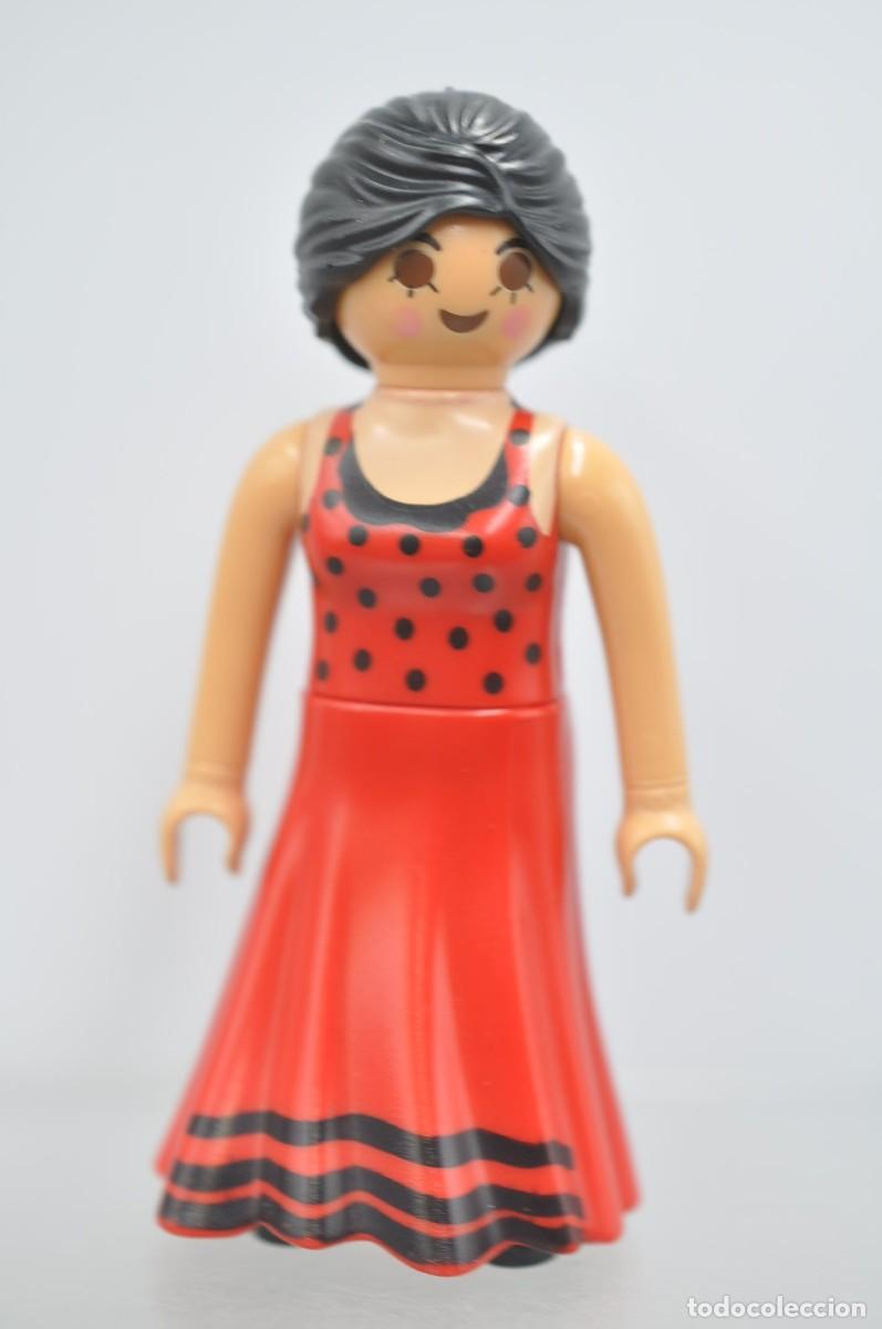 Playmobil: wsk100 Playmobil, figura mujer, flamenca