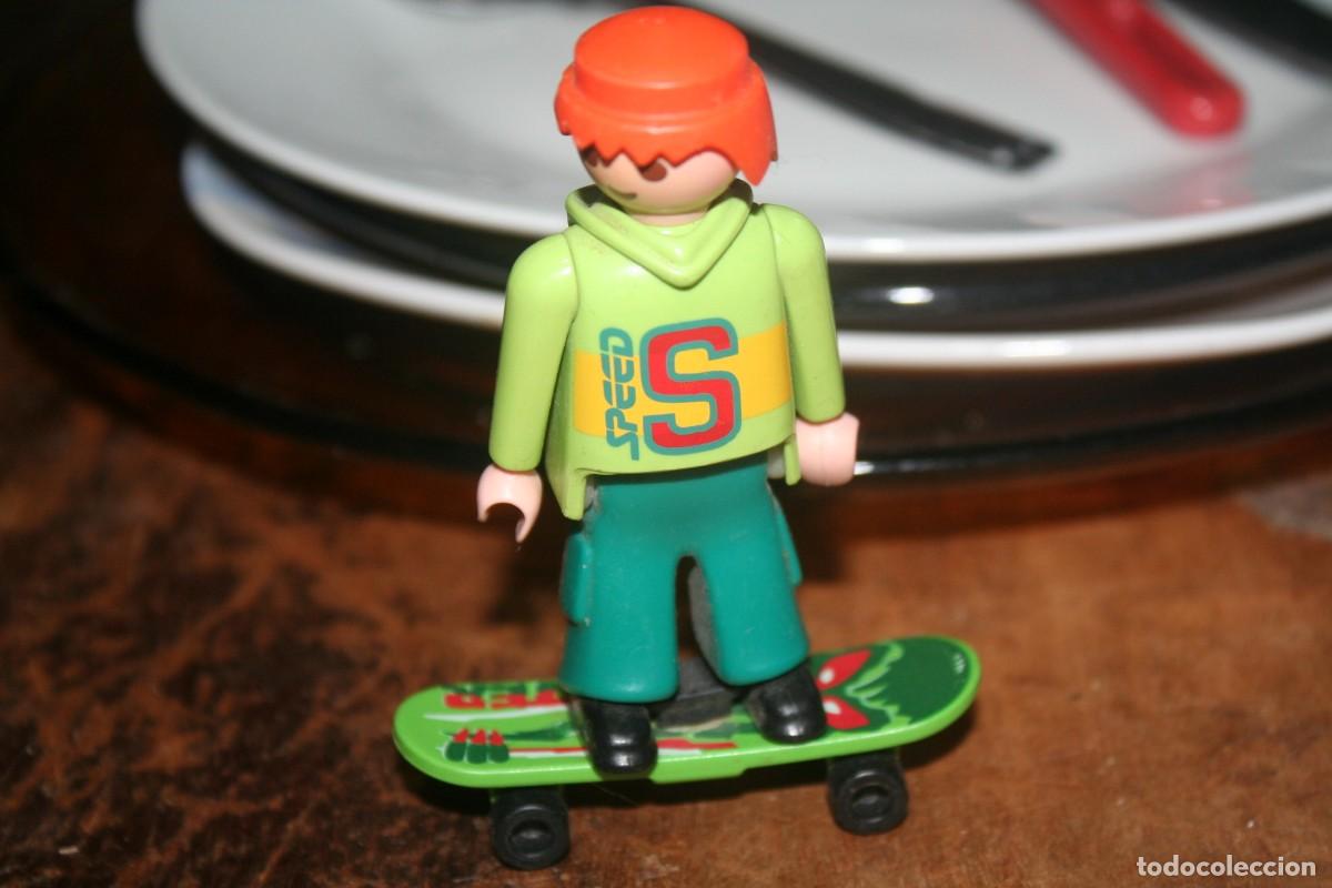 Playmobil: mu&ntilde;eca mu&ntilde;eco playmobii skater PEDIDO MINIMO 5E