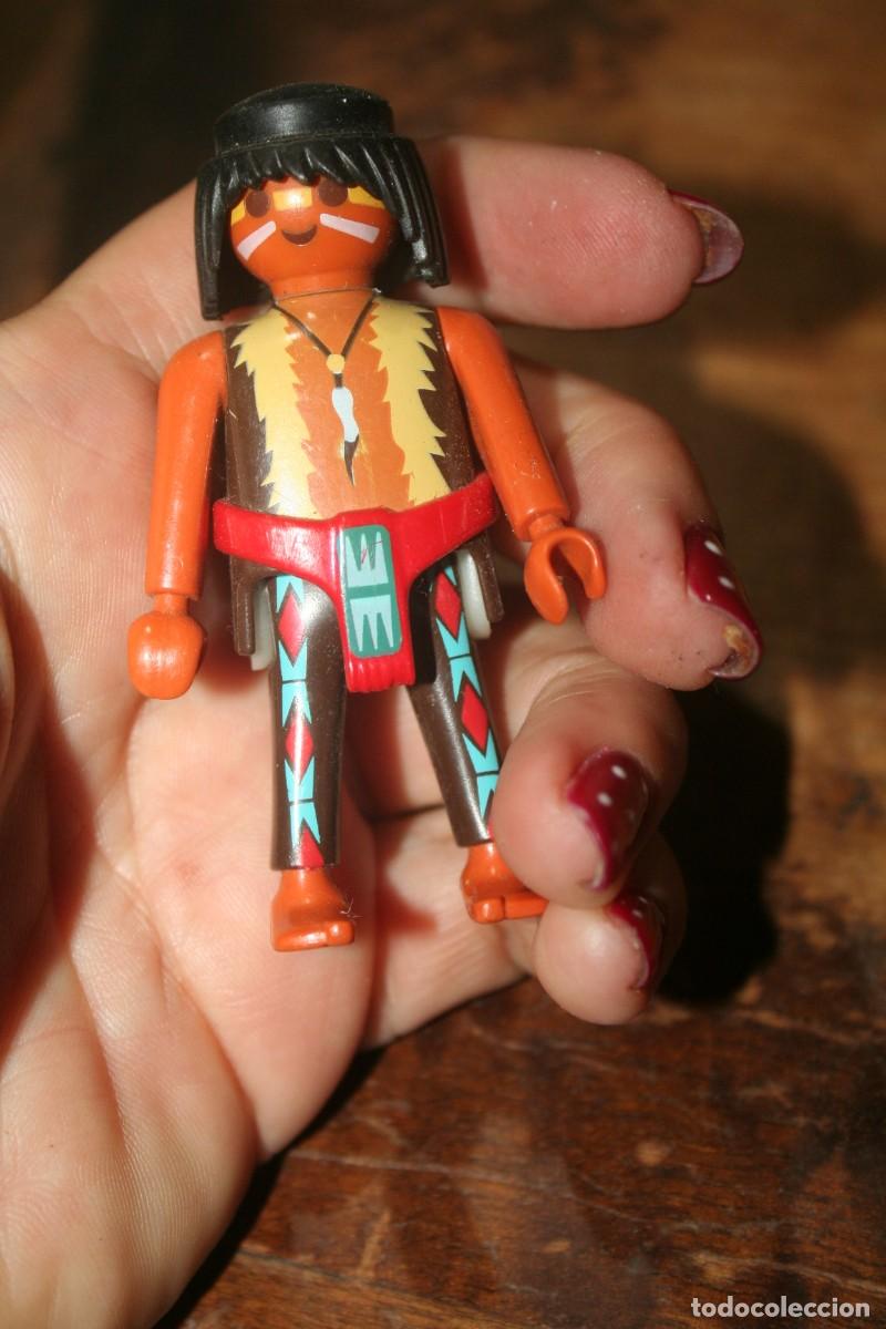 Playmobil: mu&ntilde;eca mu&ntilde;eco playmobil indio pedido minimo 5e