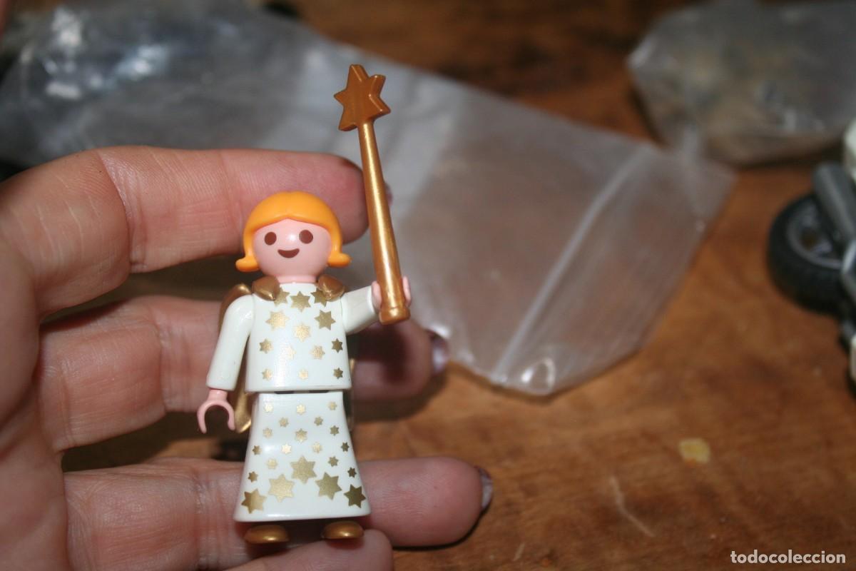 Playmobil: mu&ntilde;eca mu&ntilde;eco playmobil angel navidad pedido minimo 5e