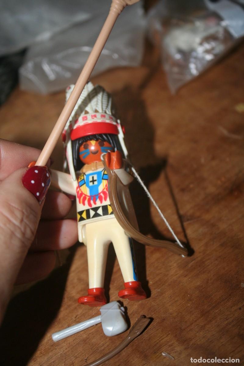 Playmobil: mu&ntilde;eca mu&ntilde;eco playmobil indio l pedido minimo 5e