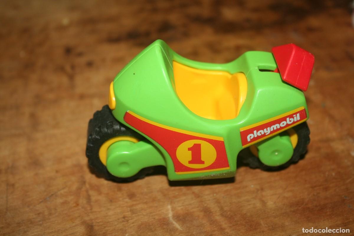Playmobil: mu&ntilde;eca mu&ntilde;eco playmobil moto pedido minimo 5e