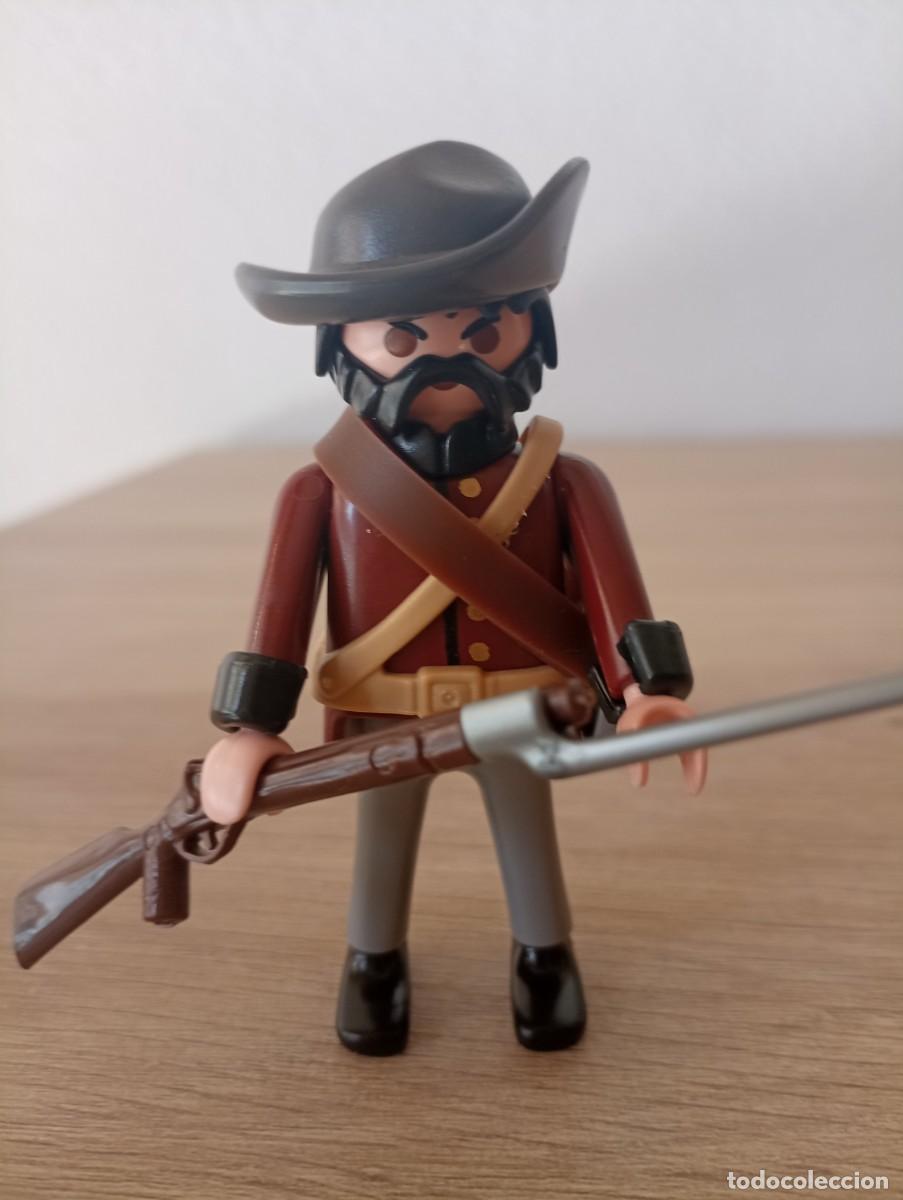 Playmobil: playmobil, lote, custom, oficial, nordista, sudista, oeste, western, infantter&iacute;a, soldado, SOLO HOY