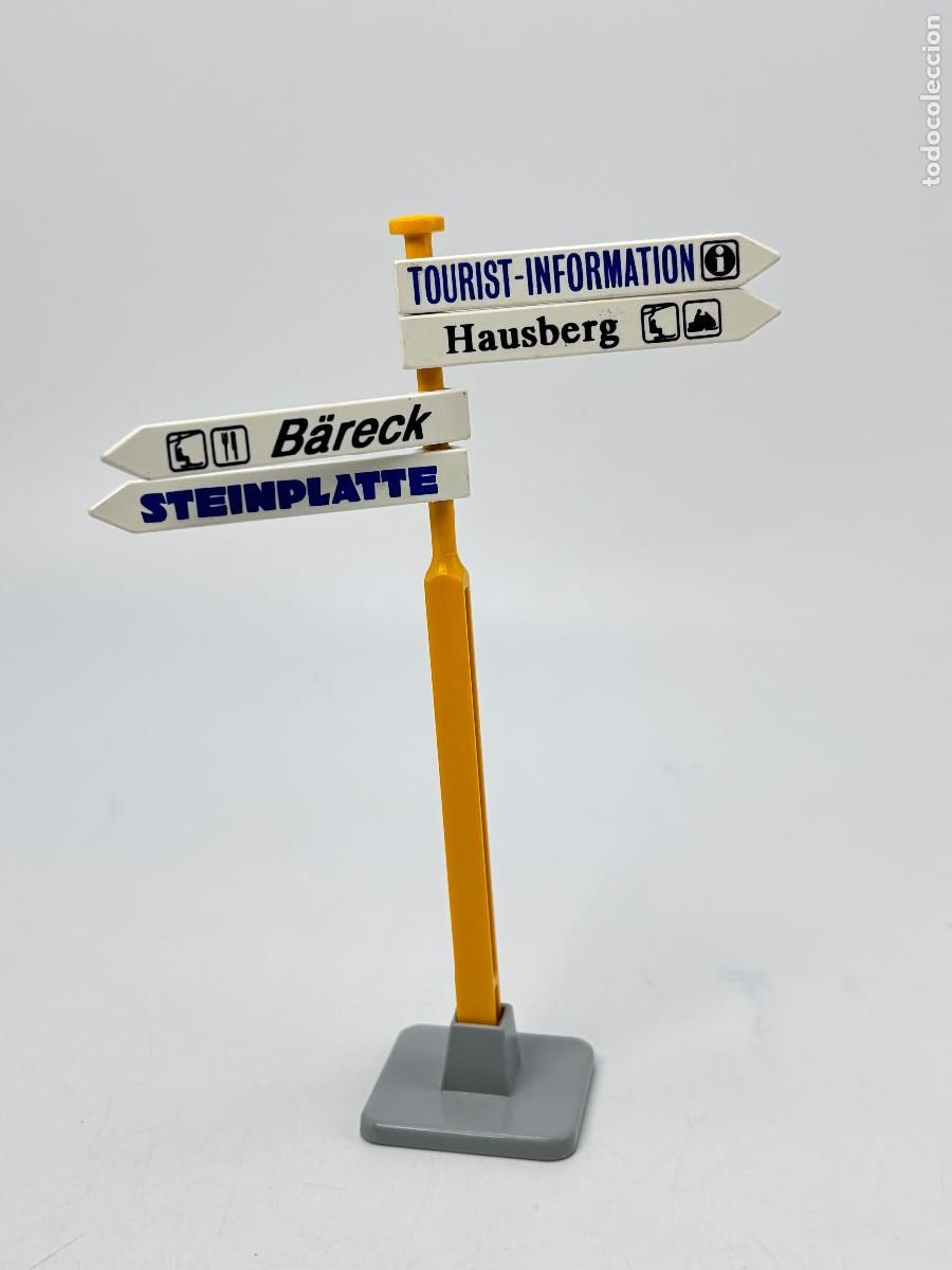 Playmobil: Playmobil letrero con base