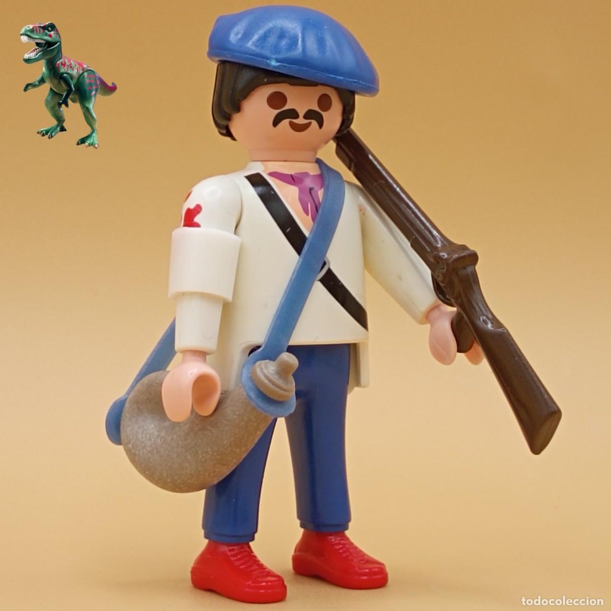 Playmobil: Playmobil figura partisano frances italiano gaucho miliciano paisano rebelde guerrillero vaquero